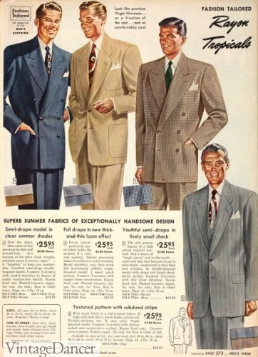 1950S Mens Fashion Suits