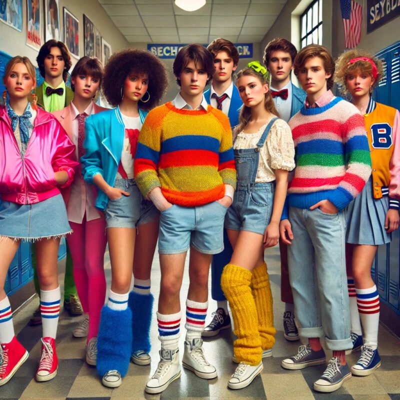 1980S High School Fashion