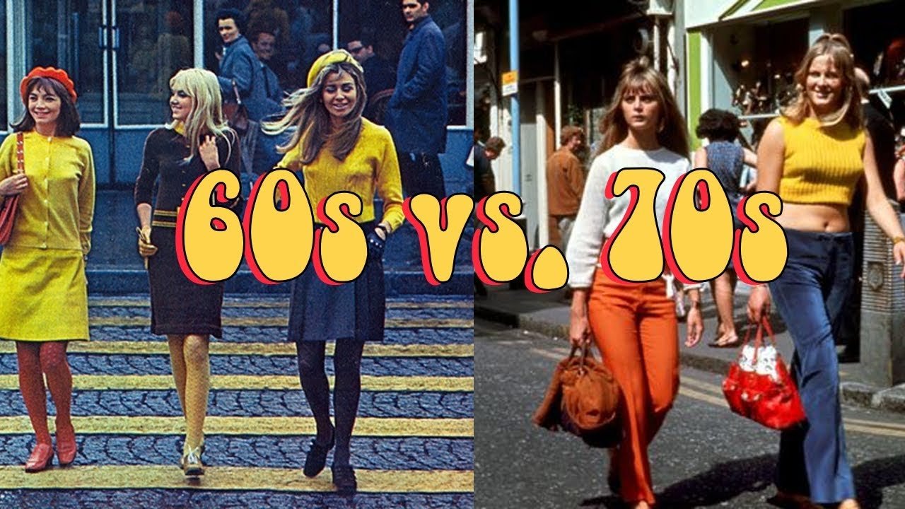 60S Vs 70S Fashion