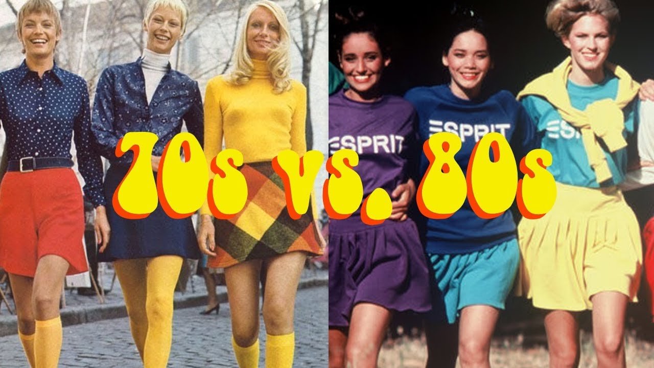 70S Vs 80S Fashion