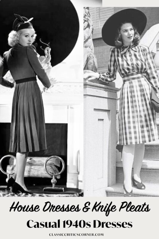 Casual Everyday 1940S Fashion