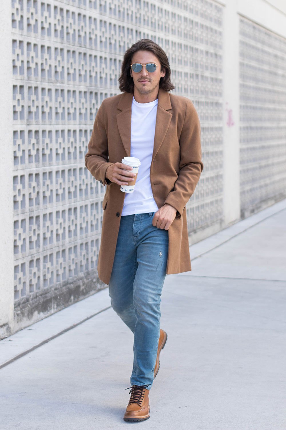 Casual Overcoat Mens Fashion