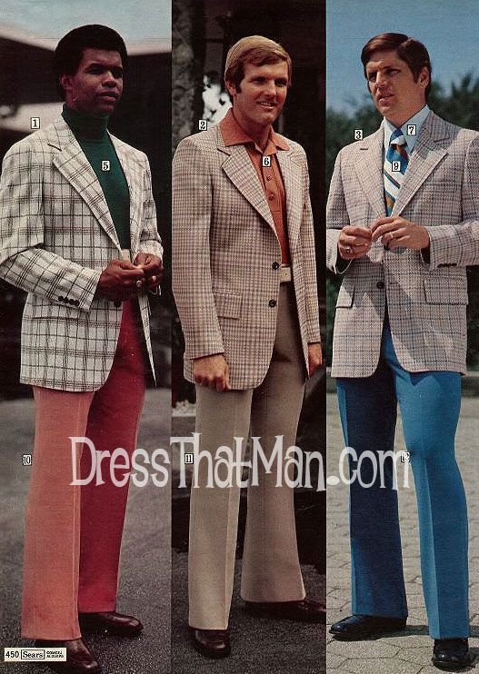 Classic 70'S Mens Fashion