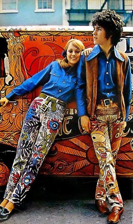 Flower Power 1960S Hippie Fashion