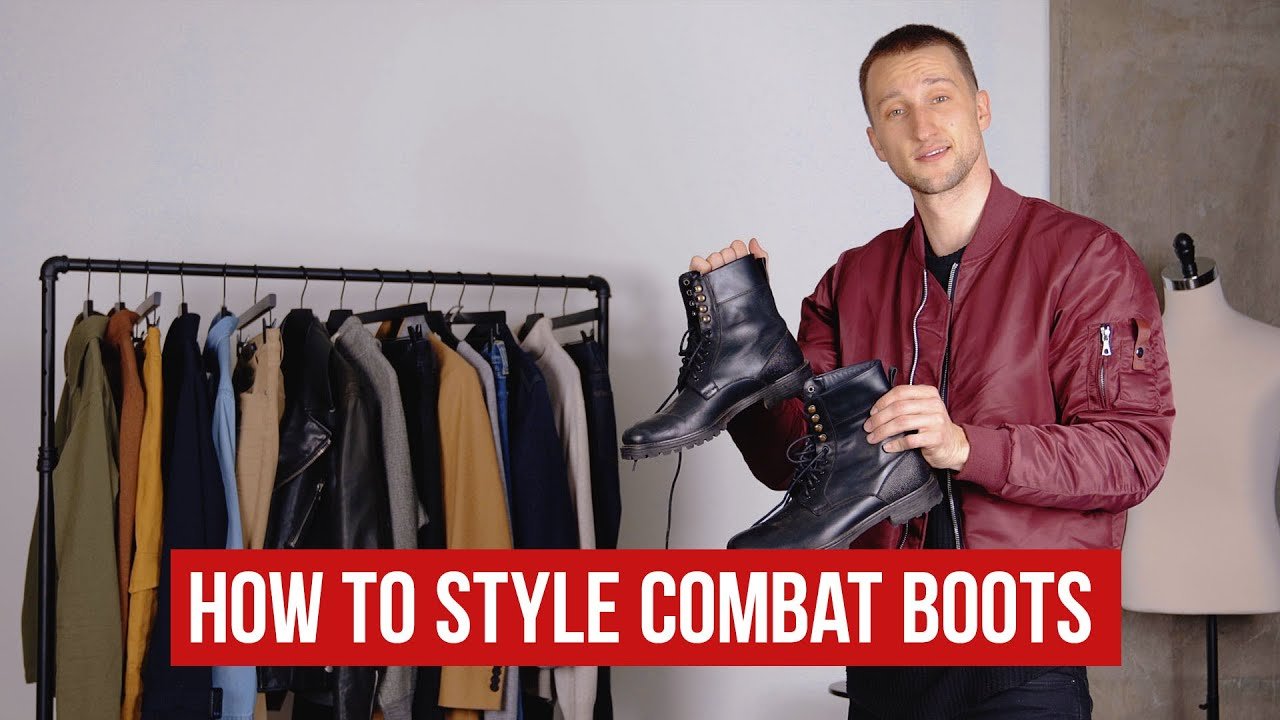 Men'S Combat Boots Fashion